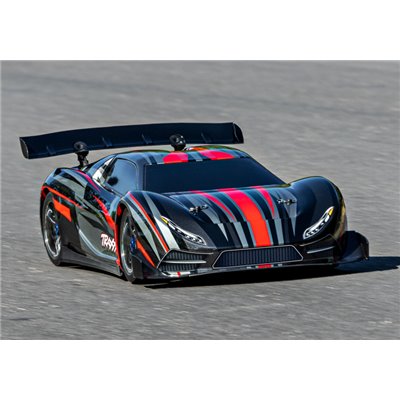Radiostyrd bil XO-1 Supercar 1/7 TQi Telemetri TSM Röd ARTR
