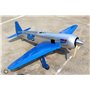 YAK-11 Reno Air Race Czech Mate 1776mm spv. 35cc Gas Pearl blå/krom med el landställ ARF