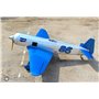 YAK-11 Reno Air Race Czech Mate 1776mm spv. 35cc Gas Pearl blå/krom med el landställ ARF