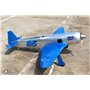 YAK-11 Reno Air Race Czech Mate 1776mm spv. 35cc Gas Pearl blå/krom med el landställ ARF