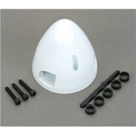 Spinner 3-blad vit Ø64mm