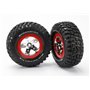 Däck &amp Fälg, BFGoodrich/SCT Krom-Röd 4WD/2WD Bak (2)