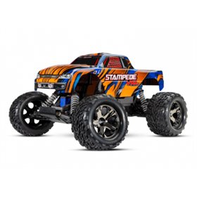 Radiostyrd bil Stampede VXL 2WD 1/10 RTR TQi TSM Orange 272R - Utan Batt/Ladd