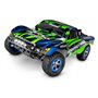 Radiostyrd bil Slash 2WD 1/10 RTR TQ Grön LED med Batteri &amp Laddare