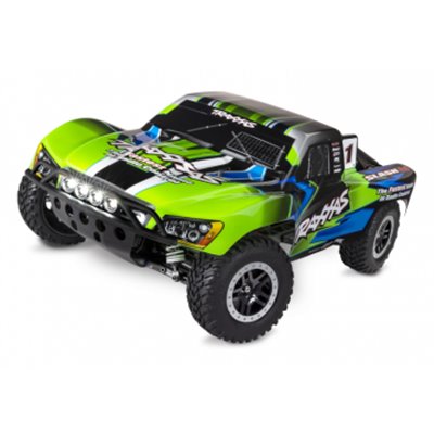 Radiostyrd bil Slash 4x4 XL-5 1/10 RTR TQ Grön LED med Batt/Laddare