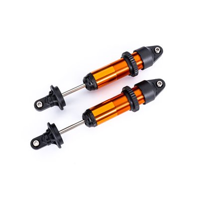 Stötdämpare GTX Medium Alu till XRT Orange 2 st