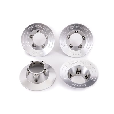 Navkapslar i Matt Krom för Hjul 9572 4 st