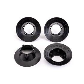 Navkapslar Svarta för Hjul 9572 4 st