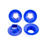 Navkapslar Blåa för Hjul 9572 4 st