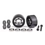 Hjul i Alu för Wheelie Bar Set inkl Kullager till X-Maxx, XRT, Maxx & Sledge Grå 2 st