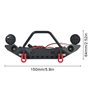 Främre & bakre stötfångare i metall med LED-ljus 1:10 RC Crawler Axial SCX10 & TRX4