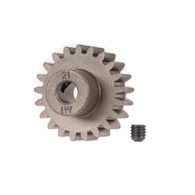 Motordrev/Pinion 21T 1.0M för 5mm Axel - Fräst