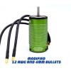 Borstlös Motor Sensor Inrunner 4-polig 4mm bullets 1515-2200KV