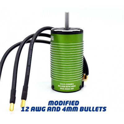 Borstlös Motor Sensor Inrunner 4-polig 4mm bullets 1515-2200KV