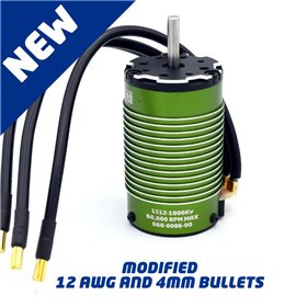 Borstlös Motor Sensor Inrunner 4-polig 4mm bullets 1512-1800KV