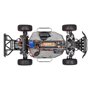 Radiostyrd Bil Slash 2WD TQ LED El 1:10 chassit ovanfrån