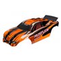 Kaross Rustler 2WD Orange Målad