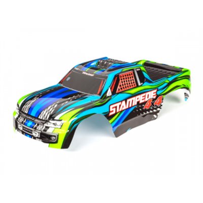 Kaross Stampede 4x4 Blå Målad