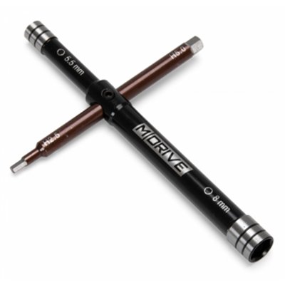 Multi Glödstift Verktyg - Muttrar: 8/5.5mm &amp Insex: 2.5/5mm