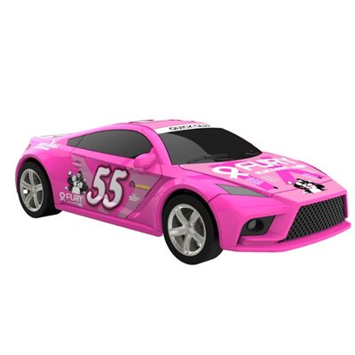 Fury 55 Peach Rosa Racerbil till Joysway "SuperFun" Bilbanor