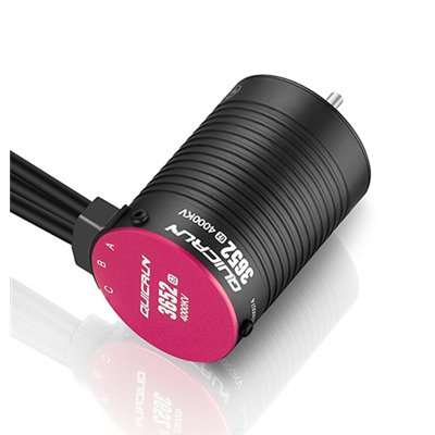 Borstlös Motor QuicRun 3652SL G2 Sensorlös 1/10 Axel 3,17mm 3250kV 