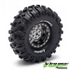 Däck & Fälg Crawler CR-ROWDY 1.9" Svart krom 2st