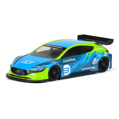 Kaross Speed3 för 1/10 190mm FWD TC Omålad