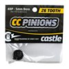 Pinion i Härdat Stål 26T - 48 pitch - 5mm hål