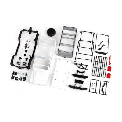Traxxas 9712 - Kaross till TRX-4M Land Rover Defender Komplett Omålad