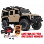 TRX-4 Scale och Trial Crawler Land Rover Defender Sand med Vinsch RTR