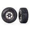 Däck & Fälg BFGoodrich All-Terrain T/A Svartkrom 2.2/3.0'' 2WD Fram (2)