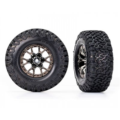 Däck & Fälg BFGoodrich All-Terrain T/A Svartkrom 2.2/3.0'' 2WD Fram (2)