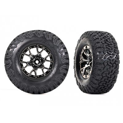 Däck & Fälg BFGoodrich All-Terrain T/A Svartkrom 2.2/3.0'' 2WD Fram/4WD (2)