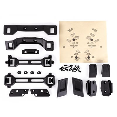 TRAXXAS 6928 Ombyggnadskit Clipless Kaross Slash 4x4