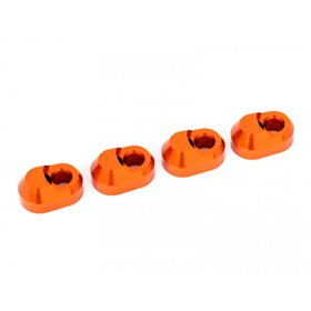 TRAXXAS 7743-ORNG Hållare Stötdämparaxel Alu Orange 4 X-Maxx XRT