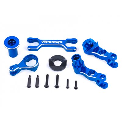 TRAXXAS 7746-BLUE Armaramp Parallellstag Styrning Set Alu Blå X-Maxx