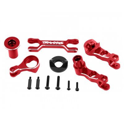 TRAXXAS 7746-RED Armaramp Parallellstag Styrning Set Alu Röd X-Maxx