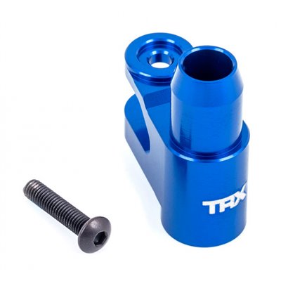 TRAXXAS 7747-BLUE Servoarm Alu Blå X-Maxx XRT