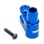 TRAXXAS 7747-BLUE Servoarm Alu Blå X-Maxx XRT