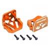 TRAXXAS 7760-ORNG Motorfäste Framamp Bak Set Alu Orange X-Maxx XRT