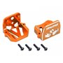 TRAXXAS 7760-ORNG Motorfäste Framamp Bak Set Alu Orange X-Maxx XRT