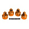 TRAXXAS 7764-ORNG Stötdämpartopp Alu Orange för GTX7761.7861 4