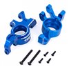 TRAXXAS 7836-BLUE Styrspindel H ampV Par Alu Blå X-Maxx XRT