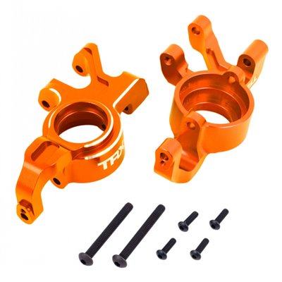 TRAXXAS 7836-ORNG Styrspindel H ampV Par Alu Orange X-Maxx XRT