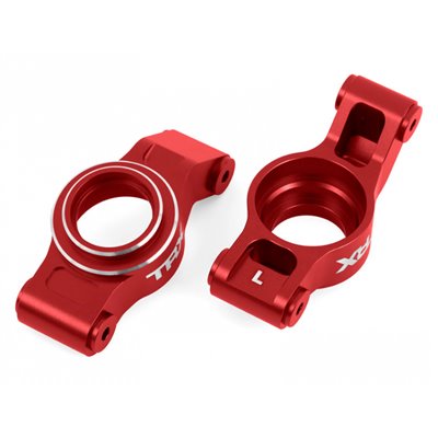 TRAXXAS 7852-RED Hjulkonsoll Bak H ampV Par Alu Röd X-Maxx XRT