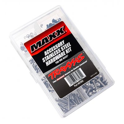 TRAXXAS 8798X Skruvsats Komplett Rostfritt Maxx
