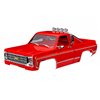 Kaross Chevrolet K10 High Trail Röd Komplett till TRX-4M