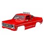 Kaross Chevrolet K10 High Trail Röd Komplett till TRX-4M
