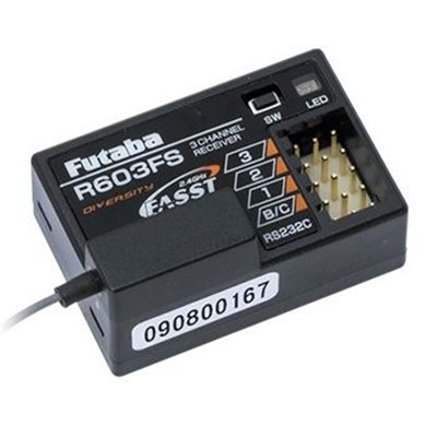 Mottagare 3-K 3PM,3GR,3VC/S,3PK, 4PK 2.4G FASST C1 *