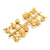 Hjulmutter och Knock Off Guld Set 4mm